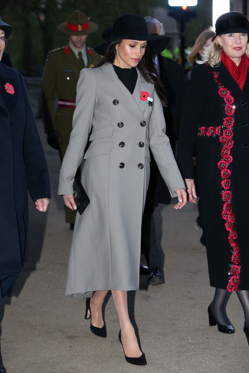 Prince Harry And Meghan Markle Attend Anzac Day Services -  April 25, 2018