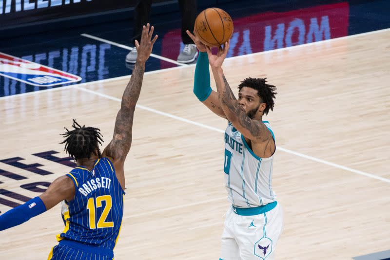 NBA: Charlotte Hornets at Indiana Pacers