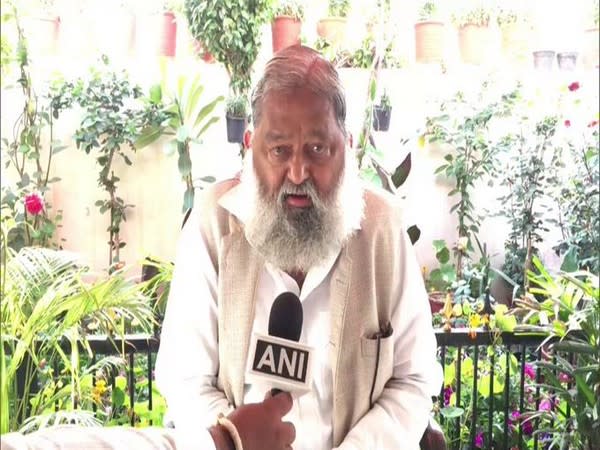 Haryana Health Minister Anil Vij (File Photo/ANI)