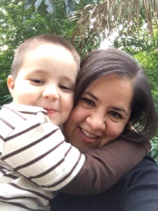 Ana Estevez included this photo of herself and her son on a public Facebook post on May 17, 2017, when she first spoke out about the disappearance of Aramazd “Piqui” Andressian Jr.