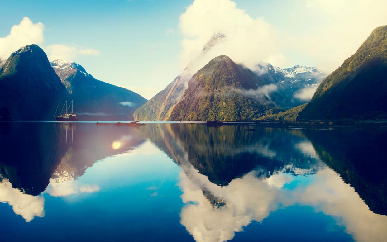 Serene Milford Sound was a highlight of Lauren's cruise - Rawpixel Ltd