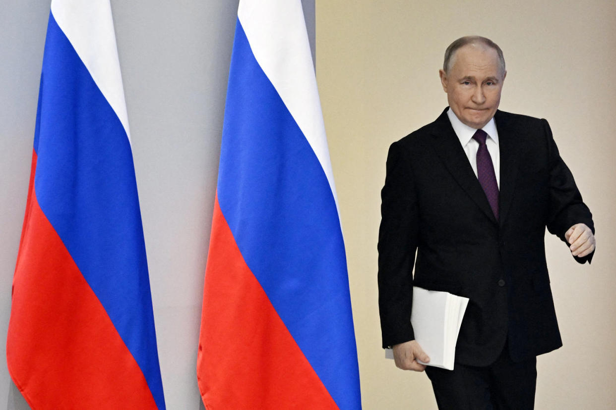 Vladimir Putin Speech In Moscow (Alexander Nemenov / AFP - Getty Images)