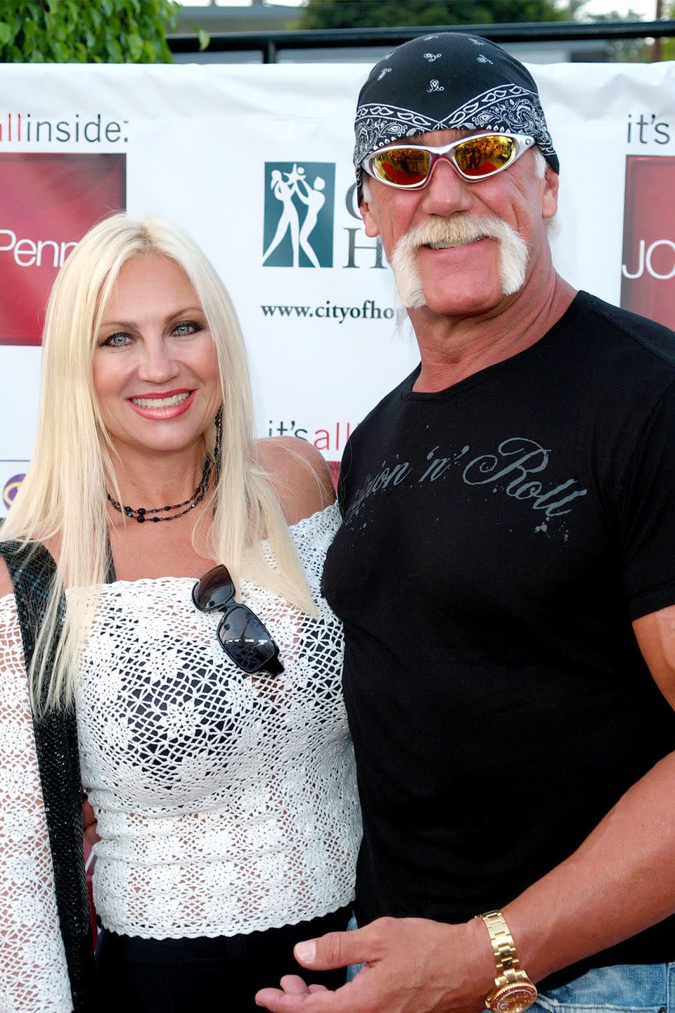 Hulk Hogan and Linda Claridge