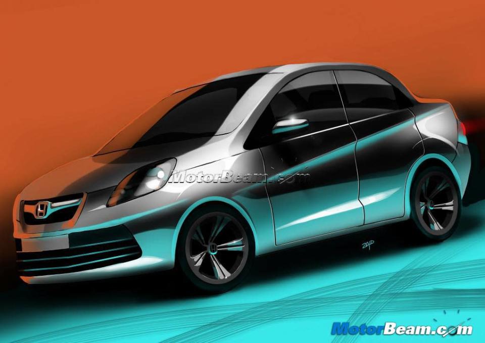 Honda's first diesel car: The Amaze is a sub 4-metre sedan which will take on Maruti Suzuki's Swift DZire.