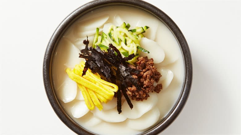 Korean New Year's soup