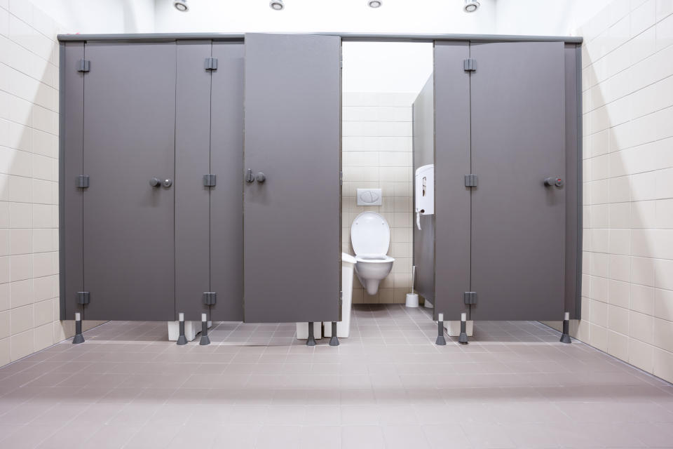 Closing the toilet lid can contain fecal particles that may have the coronavirus. (Photo: DenBoma via Getty Images)