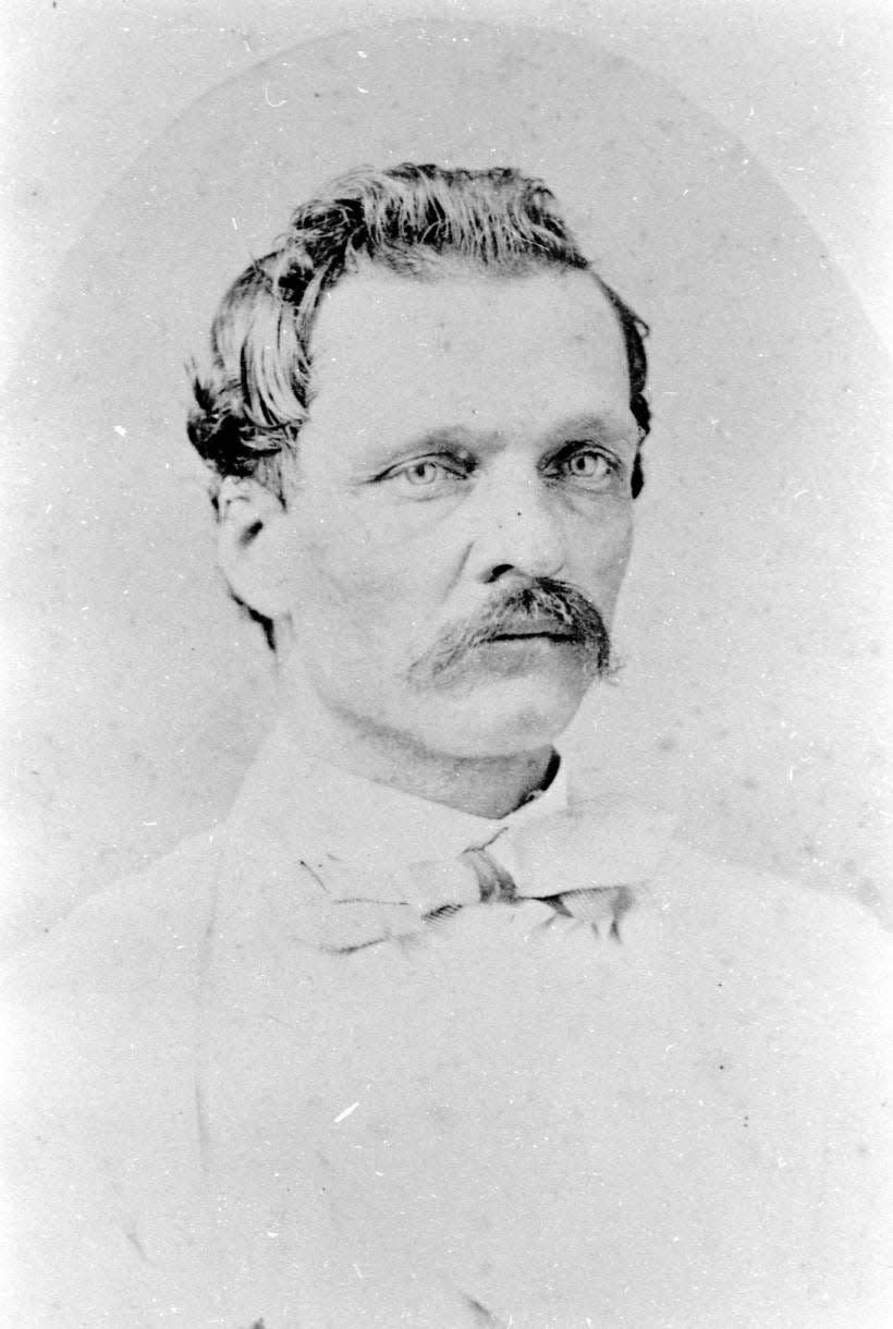 An historic image of James C. Vanderipe, a 19th century Manatee County resident who is the subject of the new play with music “The Ballad of Old Manatee.”