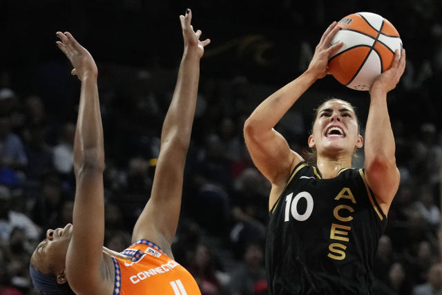 Aces beat Sun 85-71, take 2-0 series lead in WNBA Finals