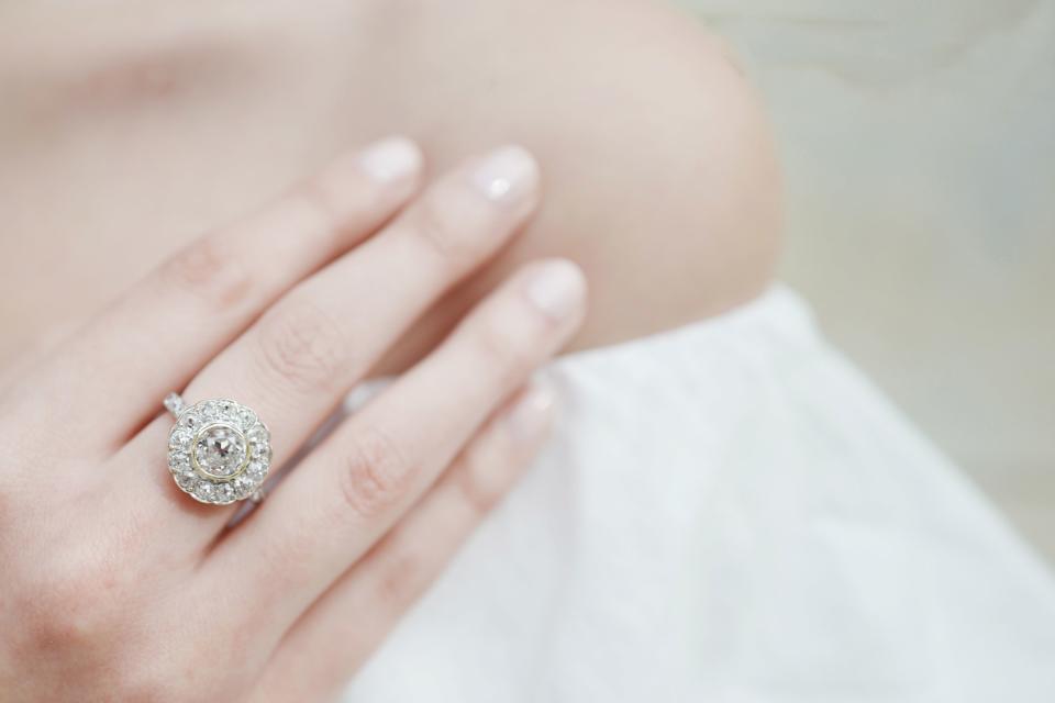 Because engagement rings and wedding bands should have sparkling personality.