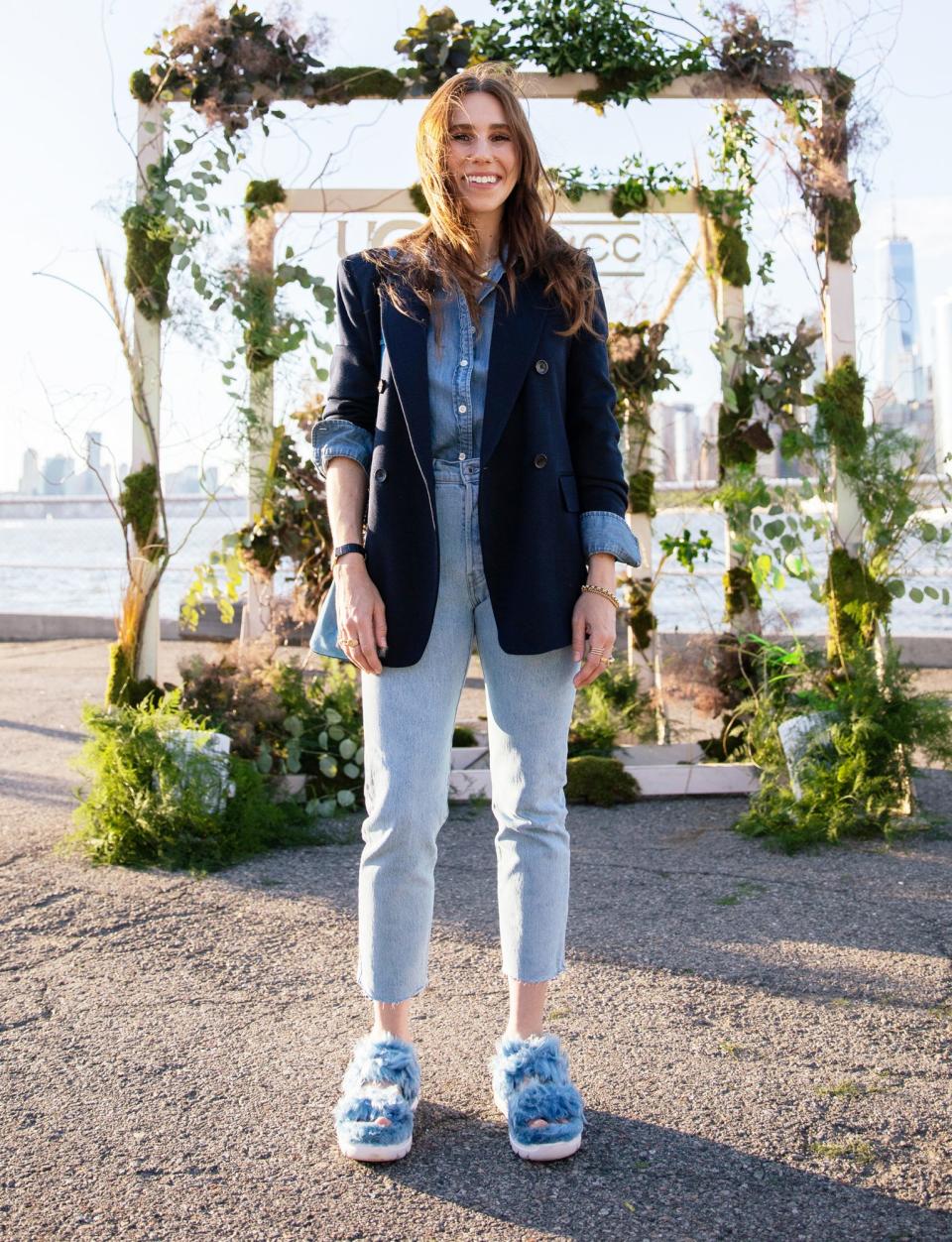 <p>Zosia Mamet attends Ugg's Feel Good Platform celebration with LMCC and Meg Webster's Wave Exhibit at The Arts Center at Governor's Island in N.Y.C. on June 17.</p>