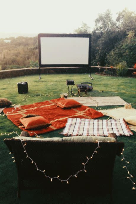 Outdoor Movie Night Party