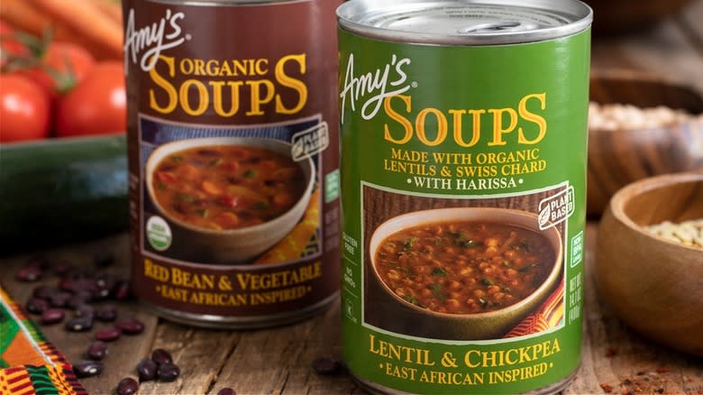 Amy's Kitchen canned soups