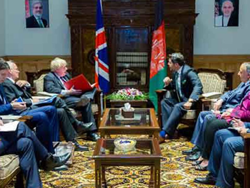 Boris Johnson meeting his Afghan counterpart in Kabul on the day MPs vote on Heathrow expansion: Afghan Foreign Ministry