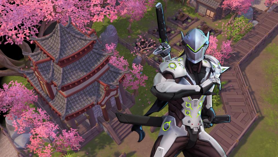 Genji and Hanamura come to Heroes of the Storm. (Blizzard)