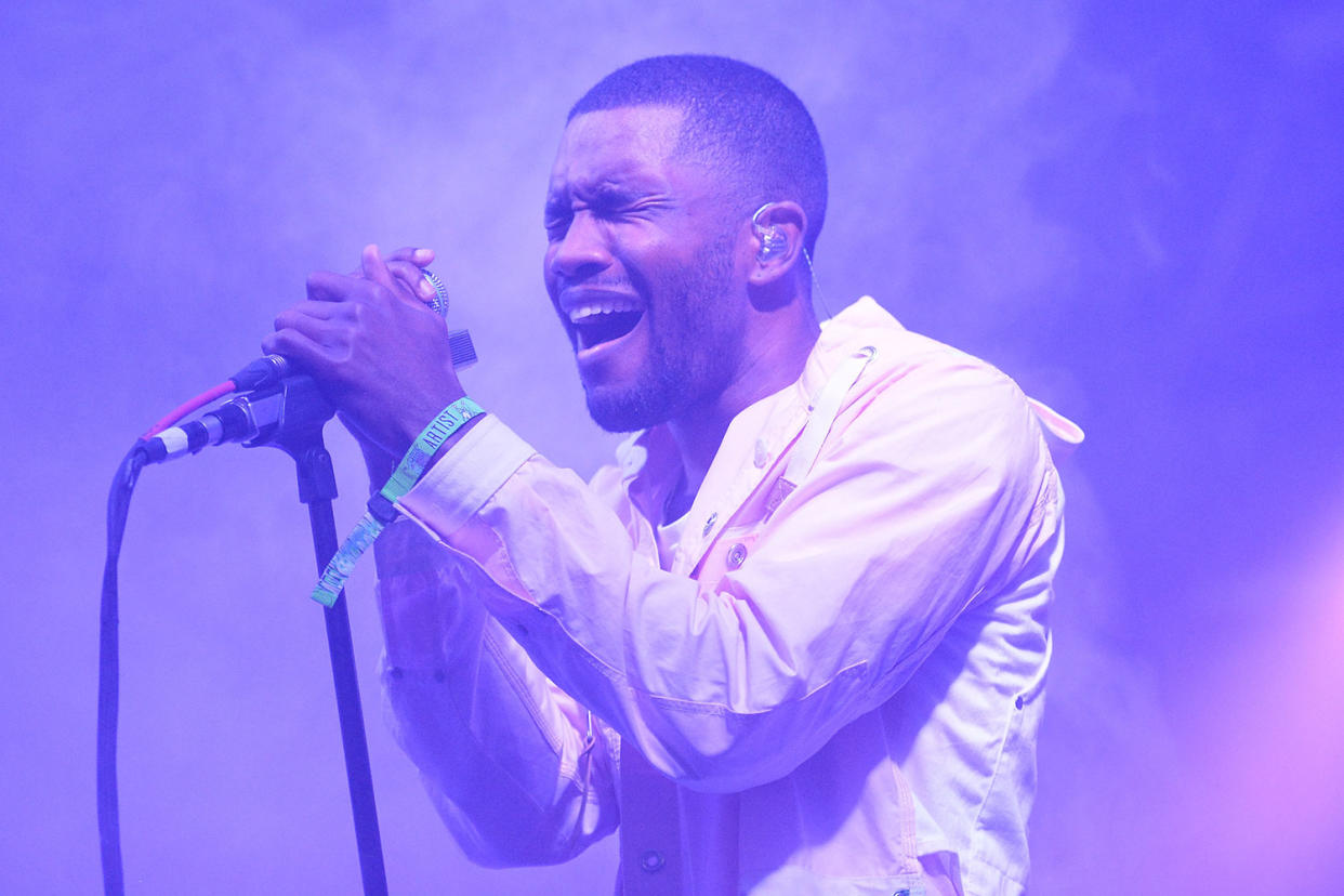 Headliner: Frank Ocean tops the bill on Friday: Jason Merritt/Getty