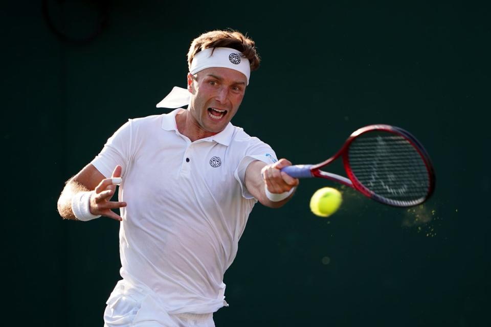 Liam Broady has been forced to withdraw from the Nottingham Open  (PA Wire)