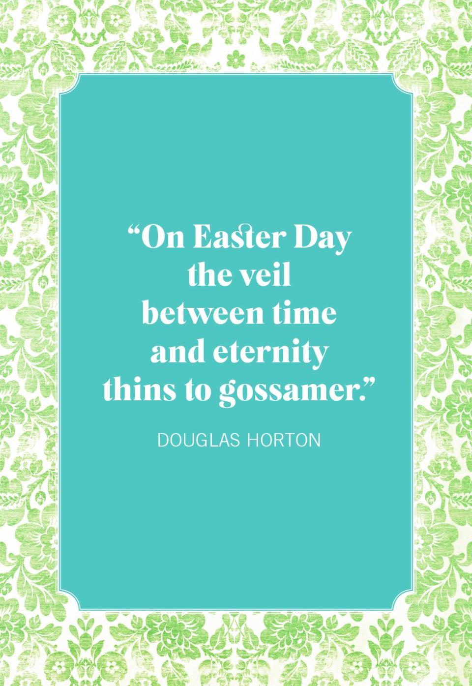 easter quotes douglas horton