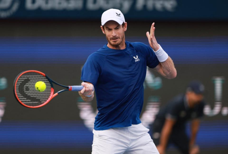 Andy Murray will take on David Goffin at Indian Wells  (REUTERS)