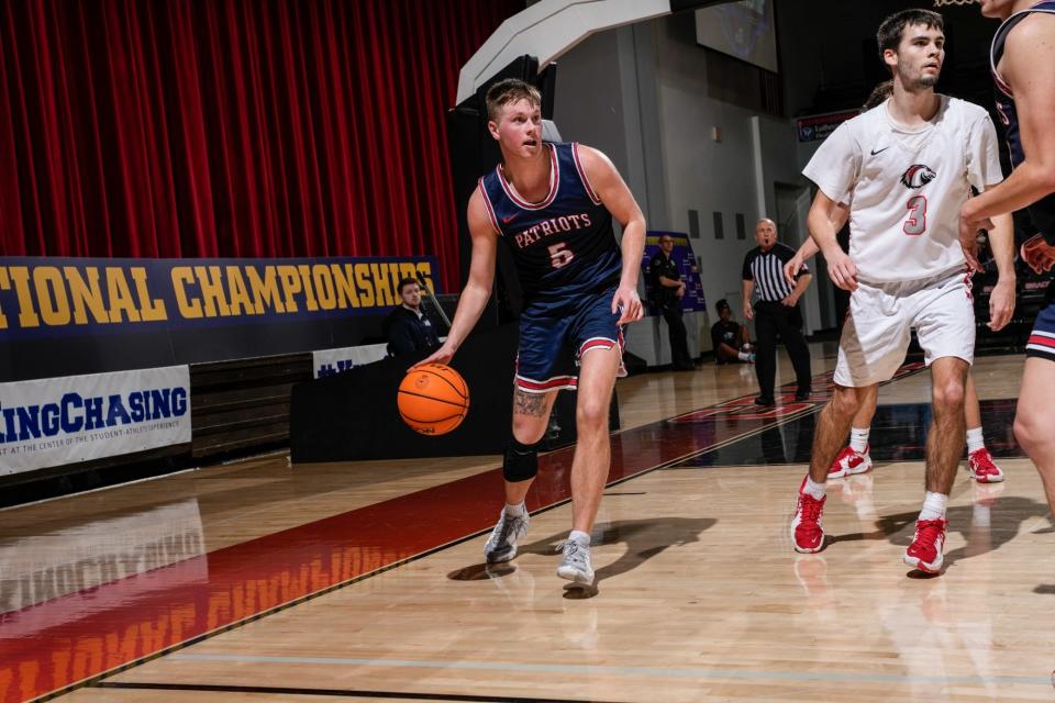 Former Eminence star Trent McBride is one of several former Missouri small-school standouts at Baptist Bible College.