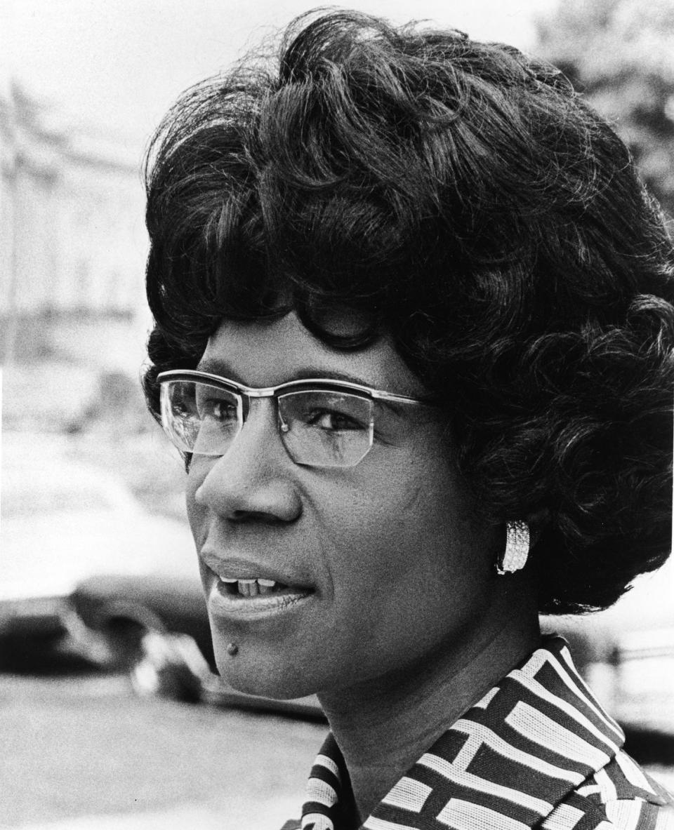 1) Shirley Chisholm