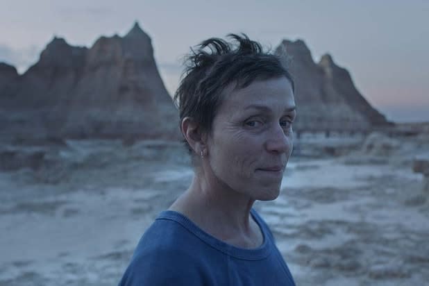 Frances McDormand in Nomadland