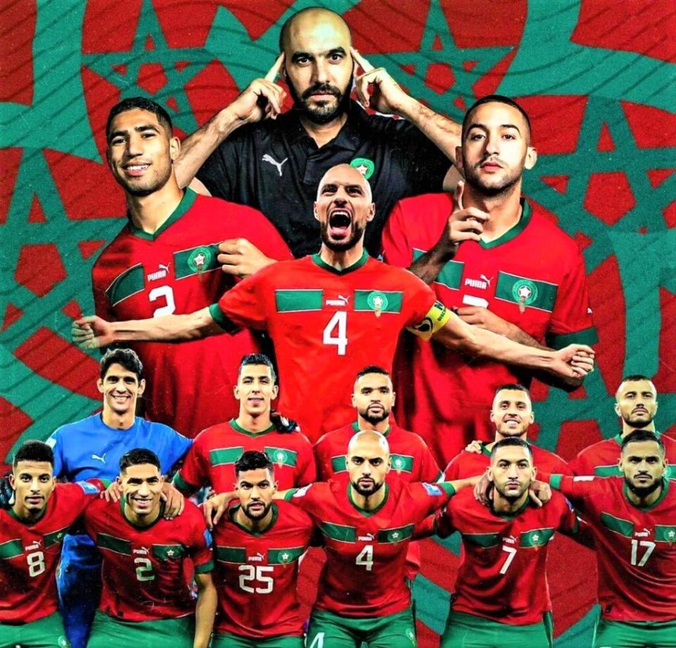 這批摩洛哥人改變了世界足球版圖（取自摩洛哥足球文宣）