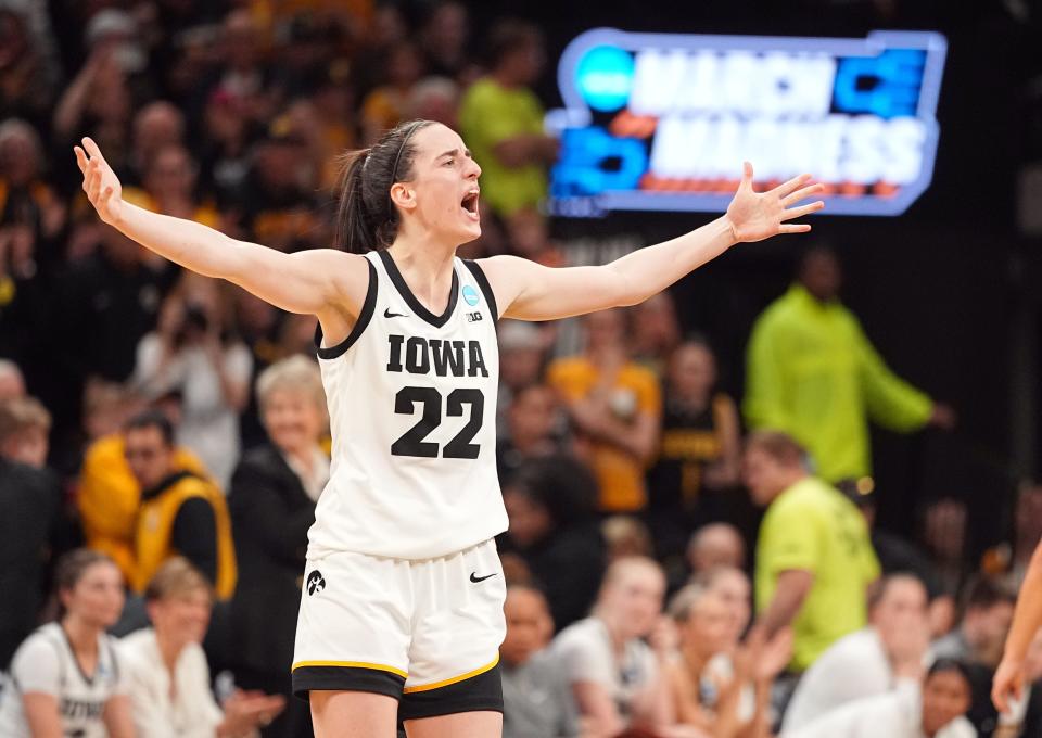 Caitlin Clark will likely be the first pick in this year's WNBA draft.