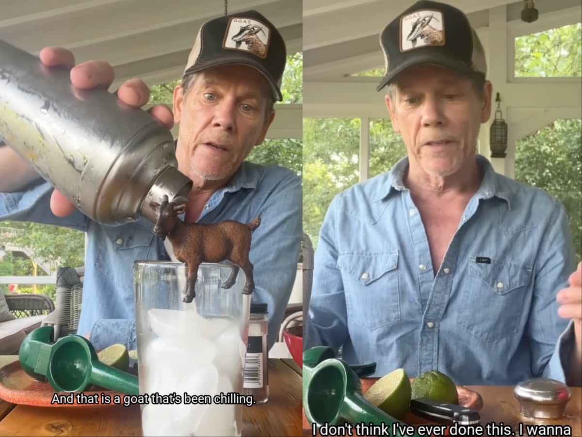 Fans gush over Kevin Bacon making speciallynamed cocktail in honor of