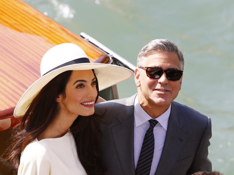 George and Amal Clooney