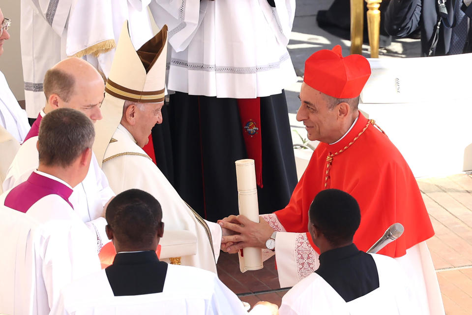 Pope Francis appoints Cardinal Víctor Manuel Fernández. / Credit: Franco Origlia / Getty Images