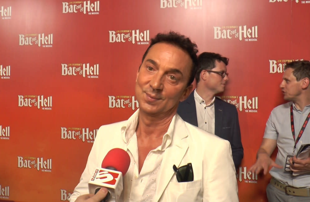 Bruno Tonioli unmasked on The Masked Dancer credit:Bang Showbiz