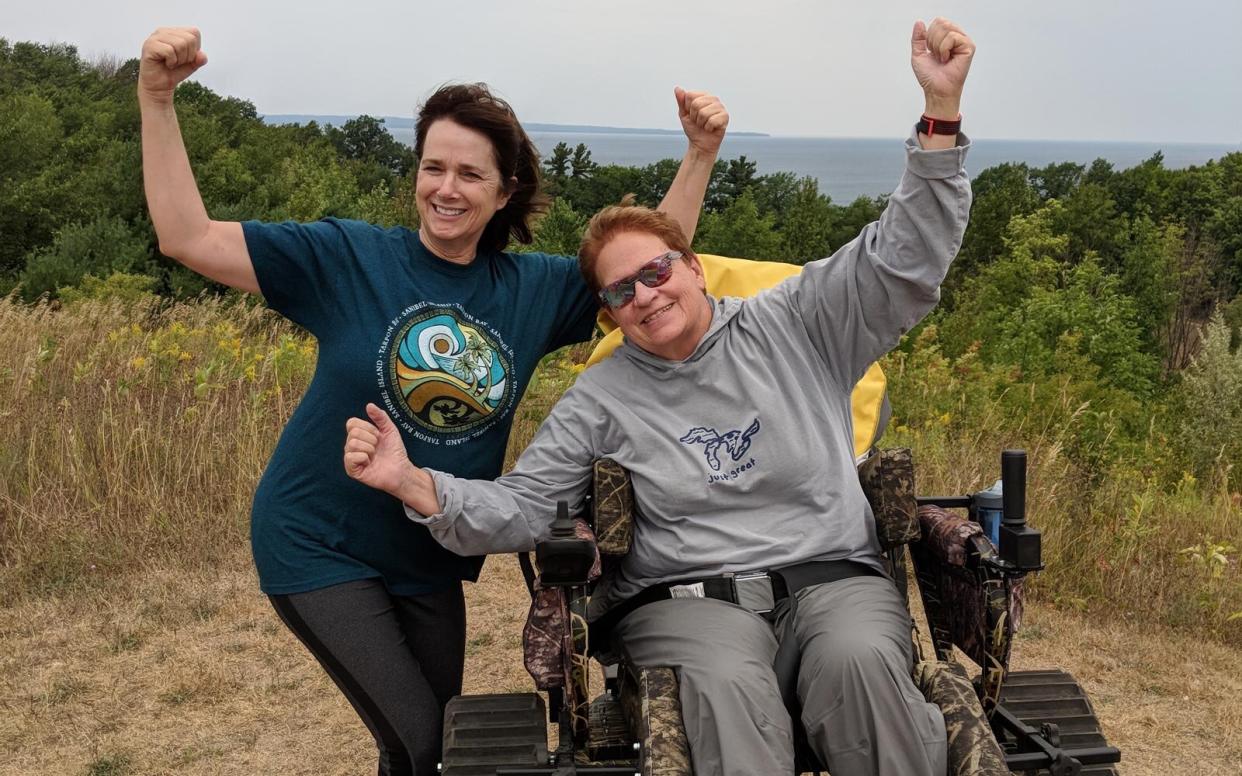 Track chair program at Sleeping Bear Dunes National Lakeshore