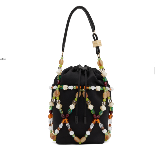 Beaded bags: A little something extra for the very extra season ahead