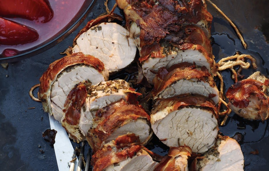 Pork Tenderloin with Plum Chutney