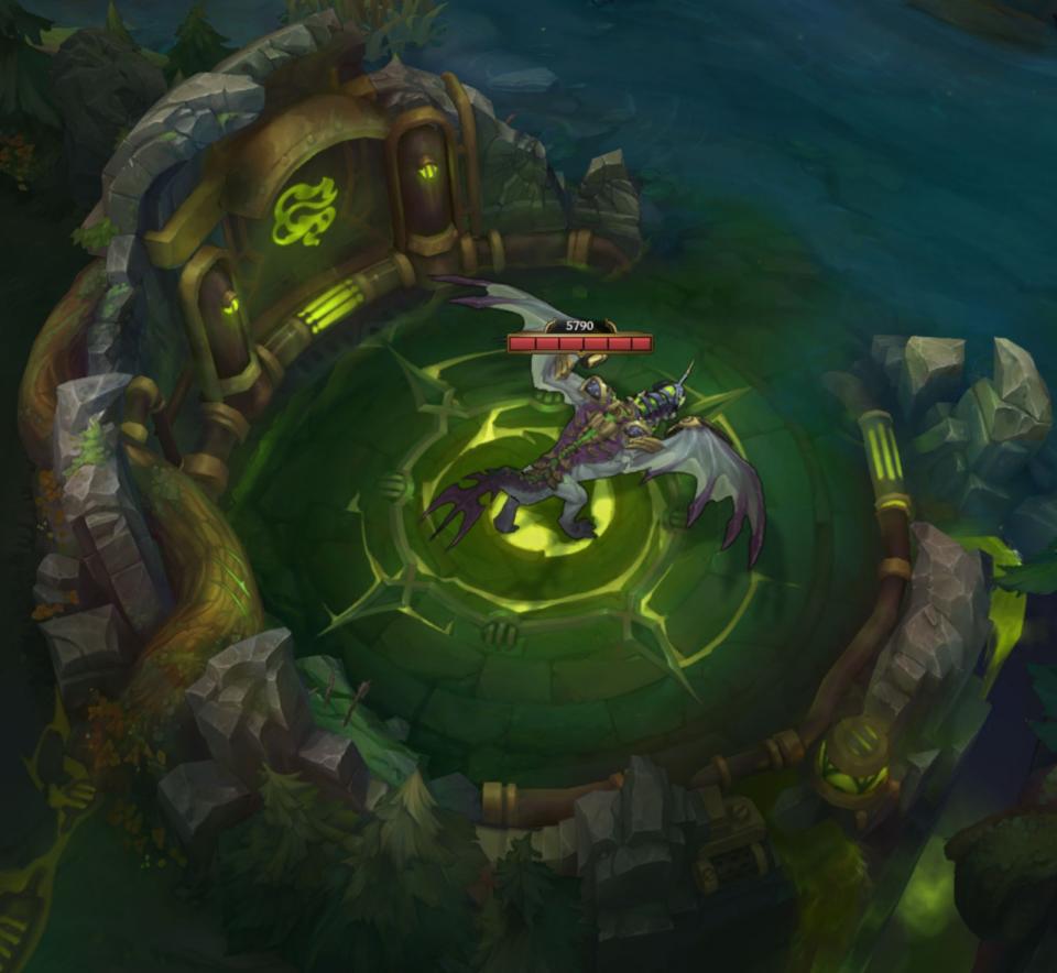 The Chemtech Drake, Dragon Soul, and Terrain have been the bane of players on Ranked Games. Photo: Riot Games