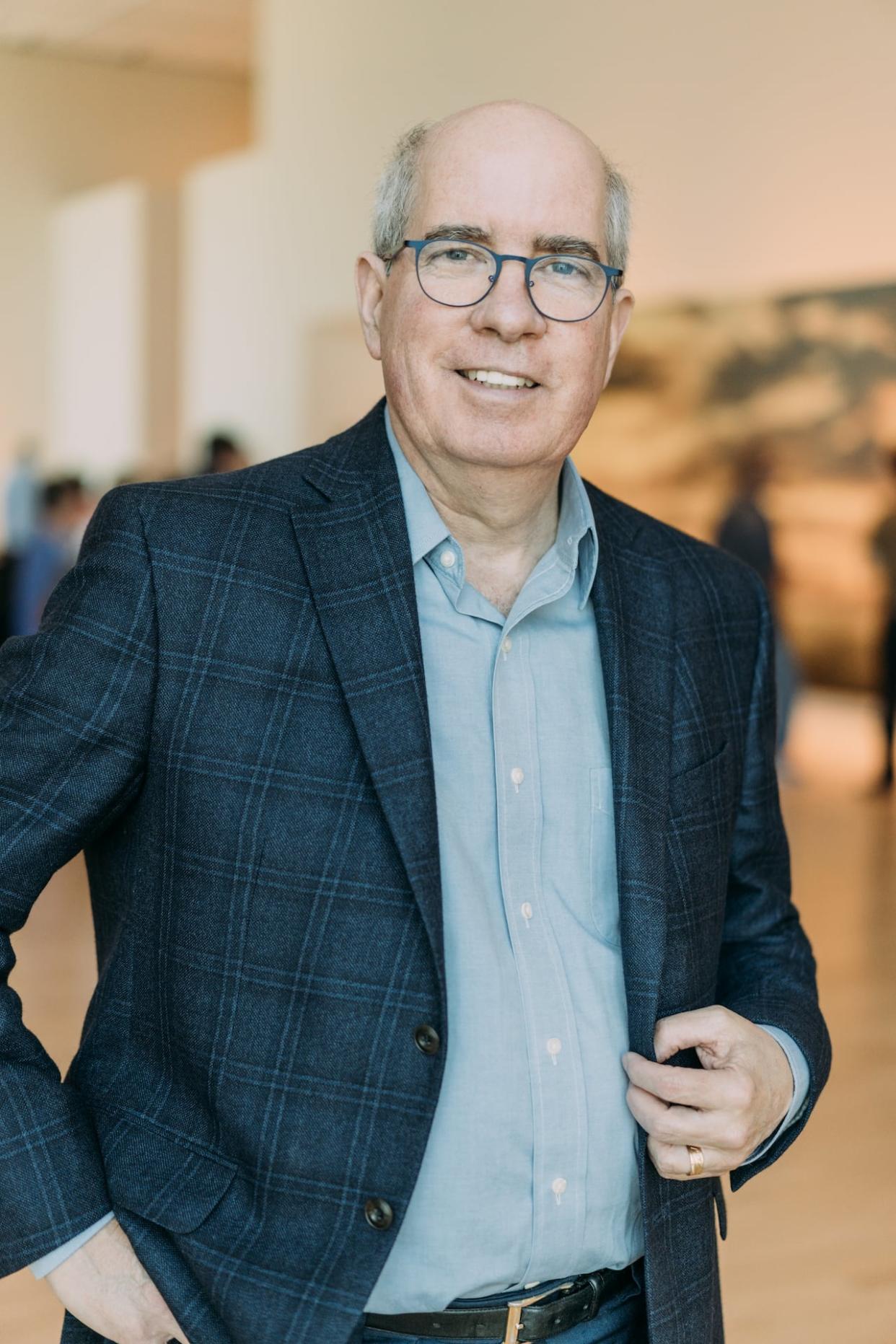 Tom Smart is retiring after a long career in the art world. His last seven years were spent as director of the Beaverbrook Art Gallery in Fredericton. (Submitted by Beaverbrook Art Gallery - image credit)