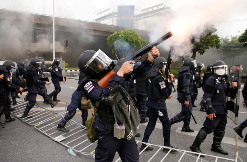 Protest against the government's handling of the COVID-19 pandemic in Bangkok