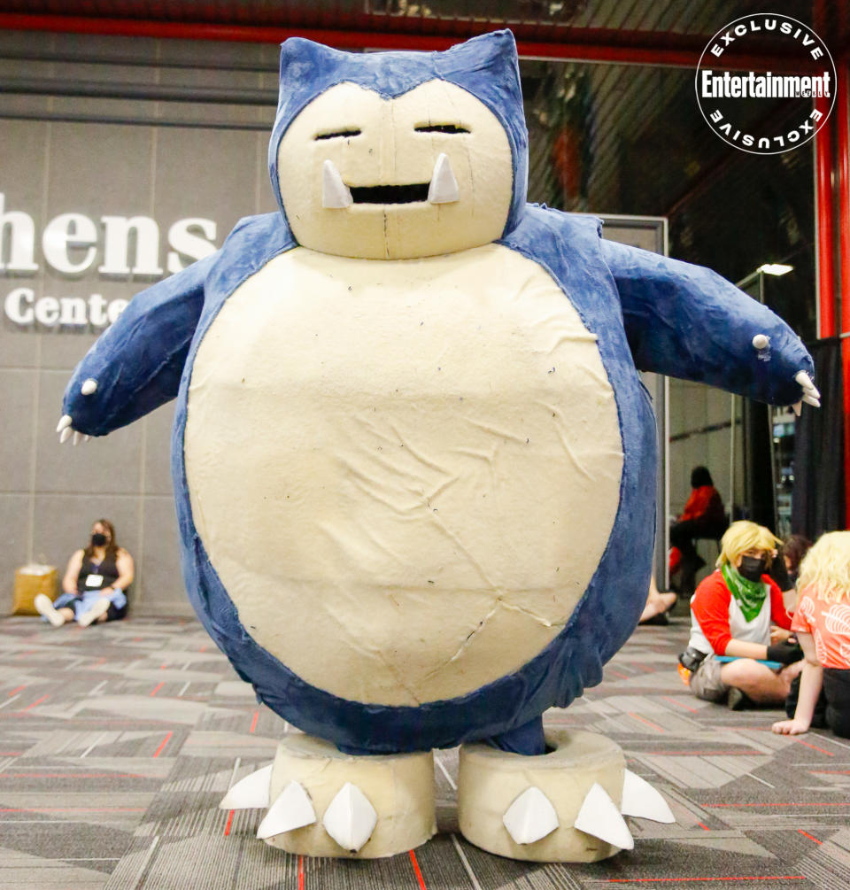 Snorlax from <em>Pokemon</em> cosplayer