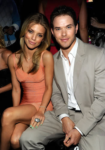 <p>Actors AnnaLynne McCord and Kellan Lutz attend the 2010 VH1 Do Something! Awards held at the Hollywood Palladium on July 19, 2010 in Hollywood, California.</p>