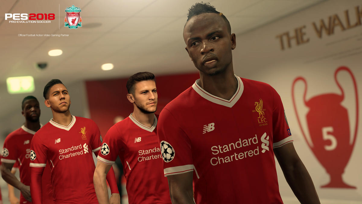 Liverpool F.C. Legends join PES 2018