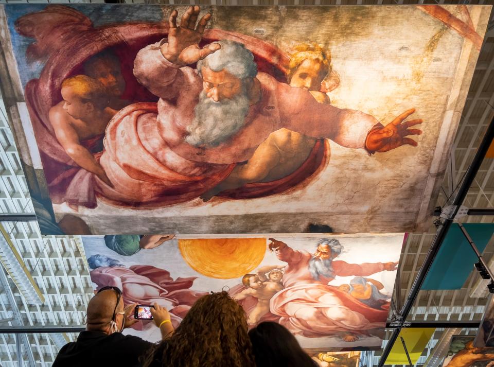 "Michelangelo's Sistine Chapel: The Exhibition" will open Nov. 18 at the KI Convention Center in downtown Green Bay.