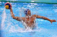 <p>In a bid to prevent any disadvantages, water polo athletes are forbidden from having "grease, oil, or any similar substance on the body" <a href="https://resources.fina.org/fina/document/2021/01/12/6ba9218a-3a81-4c39-900b-3d8dad9d09bf/_july-2020-fina-water-polo-referees-manual-2019-2021-clean.pdf" rel="nofollow noopener" target="_blank" data-ylk="slk:during competition;elm:context_link;itc:0;sec:content-canvas" class="link ">during competition</a>.</p>