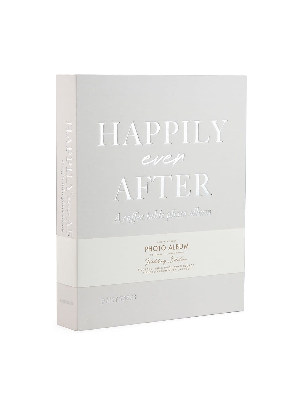 <p><a href="https://go.redirectingat.com?id=74968X1596630&url=https%3A%2F%2Fwww.saksfifthavenue.com%2Fproduct%2Fprintworks-photo-album---happily-ever-after-0400020168876.html&sref=https%3A%2F%2Fwww.townandcountrymag.com%2Fstyle%2Fhome-decor%2Fg37599279%2Fbest-wedding-gifts%2F" rel="nofollow noopener" target="_blank" data-ylk="slk:Shop Now;elm:context_link;itc:0;sec:content-canvas" class="link rapid-noclick-resp">Shop Now</a></p><p>Photo Album - Happily Ever After - Grey</p><p>saksfifthavenue.com</p><p>$49.00</p>