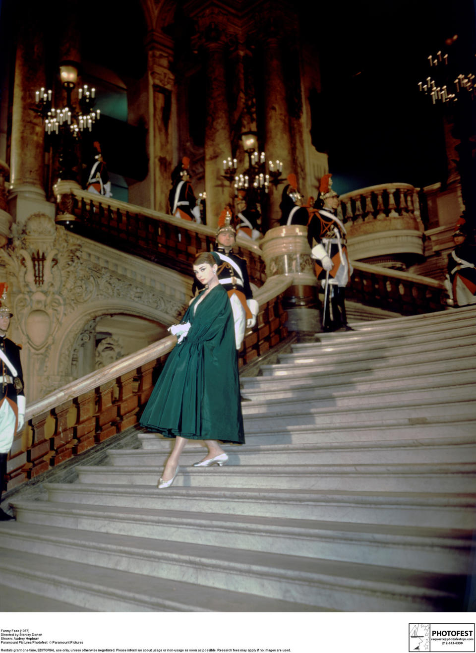 Funny Face (1957)
Directed by Stanley Donen
Shown: Audrey Hepburn