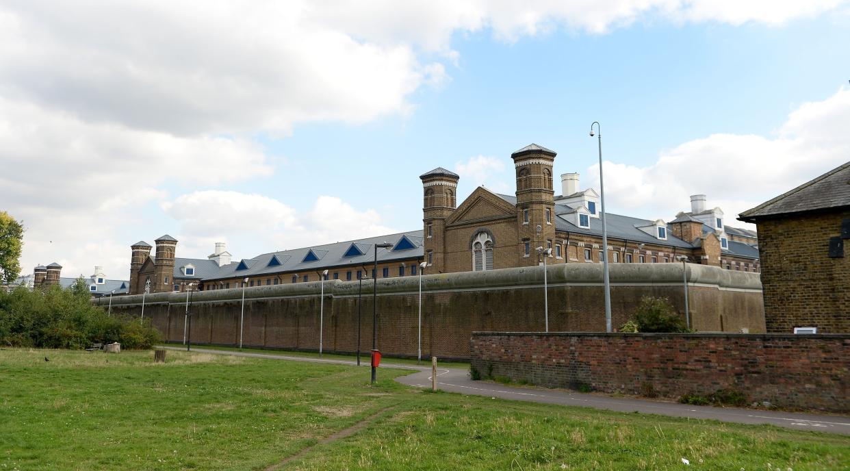 File photo dated 02/09/14 of a general view of HMP Wormwood Scrubs in Hammersmith, which has been heavily criticised by inspectors after it was found to be unsafe, &quot;filthy&quot; in places and under-resourced.