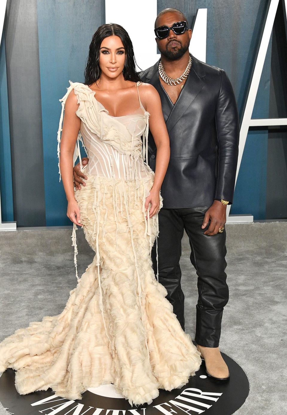 Kim Kardashian and Kanye West