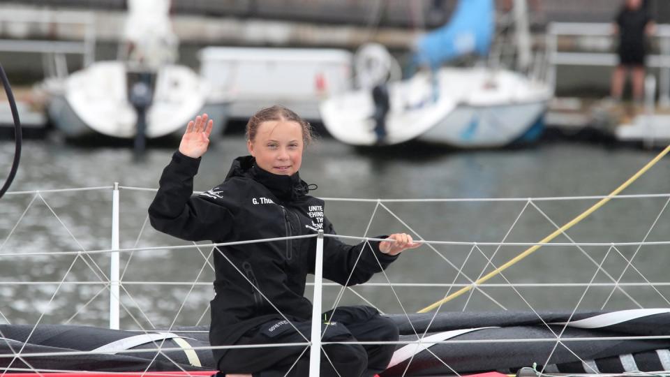 Will auf einem Katamaran von der Ostküste der USA zur UN-Klimakonferenz in Madrid segeln: Klimaaktivistin Greta Thunberg.