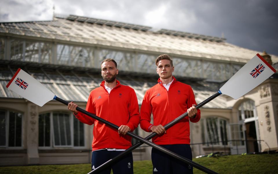 Ollie Wynne-Griffith and Tom George are competing in the men's pair in Paris