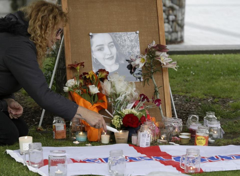 A candlelight vigil is held for Grace Millane in Christchurch following news of her death.