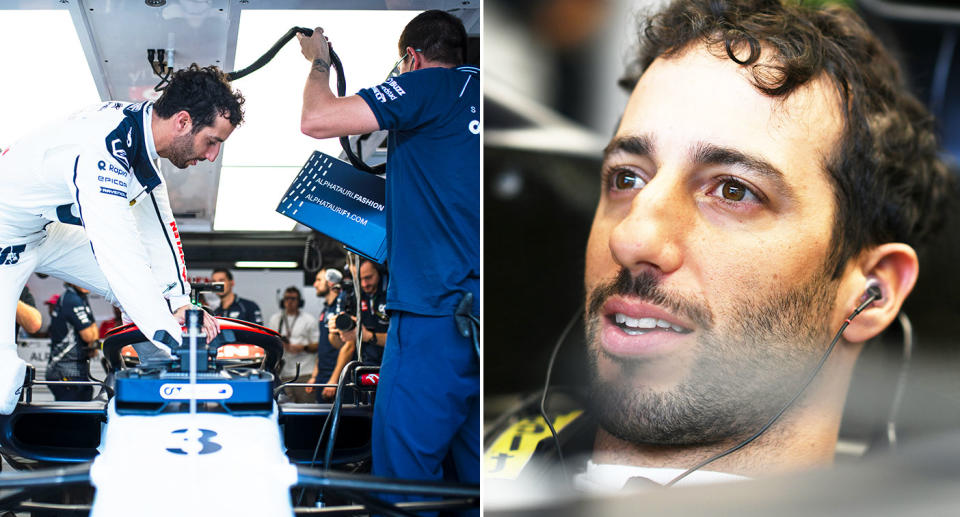 Seen here, Daniel Ricciardo before qualifying for the Brazilian GP.
